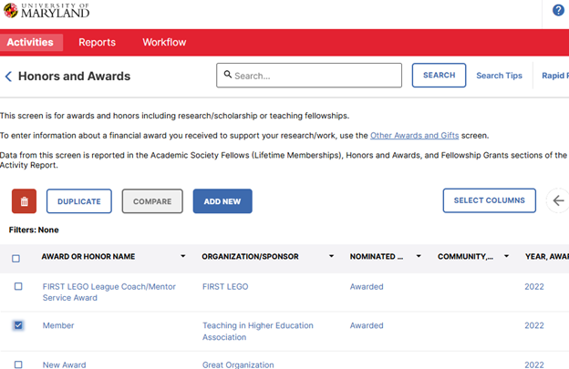 delete/trashcan icon on summary screen