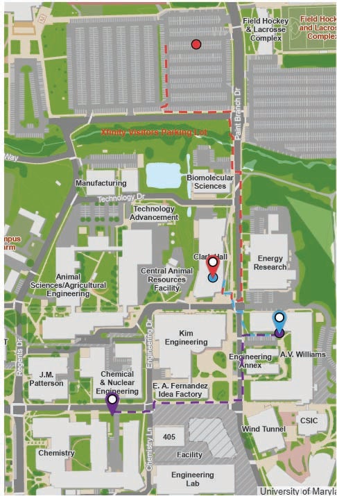UMD Campus Map