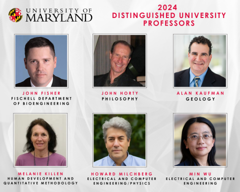 2024 Distinguished University Professors