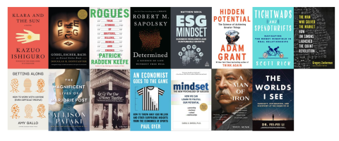 Images of recommended books from University of Maryland Robert H. Smith School of Business faculty 