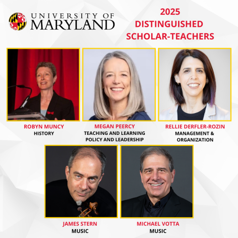 2025 Distinguished Scholar Teacher Awardees 